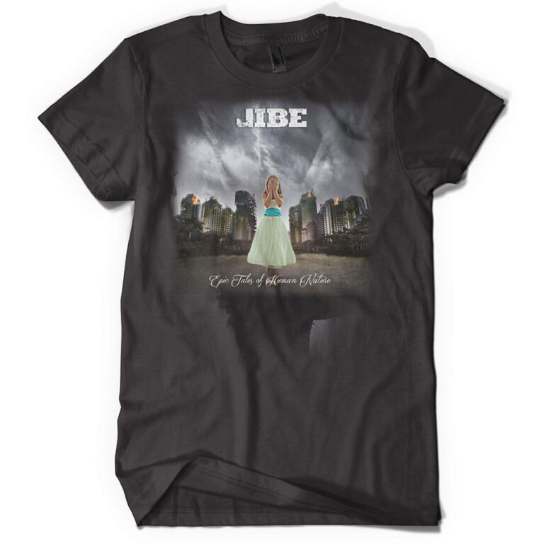 Jibe - Rock Band - T-Shirt Design